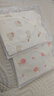 婧麒（JOYNCLEON）嬰兒連體衣春秋無骨衣服春裝空調(diào)服純棉春款長袖和尚服外出服 親子熊+桃子兔 59cm 曬單實拍圖
