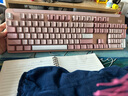 羅技（Logitech）優(yōu)選系列K865機械鍵盤 無線藍牙雙模鍵盤（K845升級款）104鍵全尺寸 游戲商務辦公鍵盤鼠標套裝 K865茱萸粉+雪山櫻花收納袋 曬單實拍圖