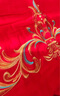 百麗絲水星家紡出品結(jié)婚四件套婚慶純棉刺繡婚房套件大紅色被套龍鳳刺繡 曬單實(shí)拍圖