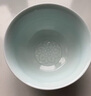 景德鎮（jdz）官方店影青陶瓷6碗套裝家用白瓷餐具小套組吃飯碗可微波爐禮盒裝 蓮花6碗禮盒裝 曬單實(shí)拍圖
