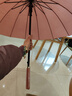 【長(zhǎng)柄雨傘】16骨/24骨男女大號(hào)自動(dòng)加固抗風(fēng)直桿大傘暴雨專用傘 櫻花粉【自動(dòng)16骨-防水套-直柄】 曬單實(shí)拍圖