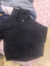 梵希蔓黑色棉服女棉襖2024新款秋冬加厚保暖菱格立領(lǐng)短款棉衣外套 M3613 黑色 S 曬單實(shí)拍圖