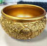 金水堂黃銅聚寶盆風(fēng)水?dāng)[件擺件八方來財(cái)聚財(cái)盆黃銅米缸家居裝飾招財(cái)擺件 【底座可刻字】直徑約14cm-單盆 曬單實(shí)拍圖