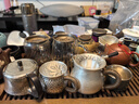 銀器時代錘紋公道杯茶漏套裝足銀999純手工全功夫茶具配件茶道茶海分茶器 套裝小號經(jīng)典版130克+23克小茶漏 曬單實拍圖