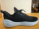 安德瑪（UNDERARMOUR）春夏CURRY 12庫(kù)里男女情侶緩震運(yùn)動(dòng)籃球鞋3027634 黑色001 41 曬單實(shí)拍圖