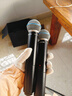 SHURE 舒爾BLX288SM58 BETA58A無線麥克風1拖2K歌直播主播話筒演出主持 BLX288/BETA58 雙手持超心形指向 曬單實拍圖