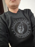 七匹狼加絨衛衣男士保暖刺繡狼頭國風(fēng)圓領(lǐng)打底衫男裝保暖長(cháng)袖T恤 曬單實(shí)拍圖