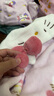 戴維貝拉【Hello Kitty聯(lián)名】冬裝睡衣女童法蘭絨家居服套裝造型 曬單實(shí)拍圖