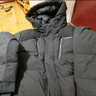 探路者（TOREAD）鵝絨羽絨服面包服戶外防風(fēng)防潑水短款棉服保暖連帽外套男女劉昊然 黑色 L 曬單實(shí)拍圖