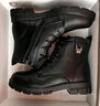 紅蜻蜓高幫6孔馬丁靴女靴子加絨保暖棉靴女短筒朋克風(fēng)皮靴 WTC434321C 曬單實(shí)拍圖
