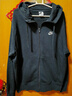 耐克（NIKE）男子全長拉鏈開襟連帽衫 SPORTSWEAR CLUB BV2649-010 M 曬單實拍圖