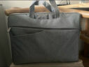 必優(yōu)美（必優(yōu)美）筆記本手提電腦包男14英寸蘋(píng)果聯(lián)想華為筆記本電腦手提包女士公文內膽包 黑色 曬單實(shí)拍圖