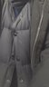 鴨鴨（YAYA）V領(lǐng)羽絨馬甲男士中老年冬季短款內穿馬夾坎肩保暖背心打底爸爸裝 曬單實(shí)拍圖