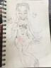蒙瑪特(Mont Marte)a4素描本 美術寫生素描紙加厚速寫本兒童手繪畫畫本 硬面空白本線圈彩鉛本畫紙MSB0003美術寫生 曬單實拍圖