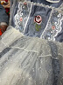 G.DUCKKIDS童裝洛麗塔公主裙女童連衣裙春秋季生日禮服蓬蓬裙兒童裙子秋裝女 藍(lán)色 130 尺碼7~8歲【120-130cm】cm 曬單實(shí)拍圖