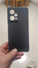 龐卡 適用紅米Note12 Pro手機殼Redmi note12pro液態(tài)硅膠鏡頭全包防摔超薄軟殼男女保護套簡(jiǎn)約純色外殼 【石墨黑】單殼 曬單實(shí)拍圖