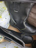 代爾塔 高幫長(cháng)筒工作安全防護勞保鞋靴 鋼包頭防砸刺穿耐磨防滑油 防寒加絨冬季 301116 黃色線(xiàn)-防砸防穿刺(301116) 41 曬單實(shí)拍圖