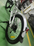 XLHBIKE20寸折疊自行車擋泥板Sp8全包加寬擋泥板S18泥瓦16寸泥除D8擋雨板 20寸碟剎白色帶反光板 曬單實拍圖
