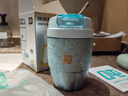 噸噸BOTTLED JOY噸噸杯保溫杯女士咖啡杯噸噸桶鈦水杯男生生日禮物? 冰川藍(lán) 300ml 曬單實(shí)拍圖