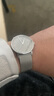 榮漢斯（JUNGHANS）德國進(jìn)口德國手表榮漢斯時尚灰簡約腕表FORM石英米蘭帶手表 曬單實(shí)拍圖