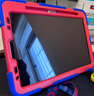 0度 適用iPad保護套iPad Pro保護25新款殼兒童款卡通防摔殼帶背帶可手提可掛脖可背 藍色 【iPad Pro/Air5】11/10.9英寸 曬單實(shí)拍圖