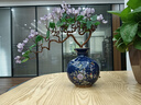 克拉蘇招財(cái)玉石水晶工藝品雕擺件客廳玄關(guān)電視柜酒柜裝飾開(kāi)業(yè)裝飾品禮品 紫晶花瓶 曬單實(shí)拍圖