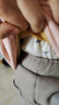 童泰（TONGTAI）嬰兒套裝秋冬季純棉寶寶上衣高腰護肚褲兒童家居服童裝藍色100碼 曬單實(shí)拍圖