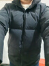 杉杉（FIRS）鵝絨內(nèi)膽立領(lǐng)羽絨服男冬季新款石墨烯保暖防寒外套748 黑色 XL (180) 曬單實拍圖