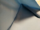 錦兔 半米價(jià)直貢呢彈力針織布料打底衫裙子連衣裙褲子服裝泳裝面料 淡藍 曬單實(shí)拍圖
