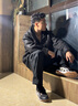 asics亞瑟士乒乓球鞋男士透氣乒乓球?qū)Ｓ眯畋荣愑?xùn)練防滑乒乓球鞋子 2025新款-1073A056-001-黑/白色 41.5 260 曬單實(shí)拍圖