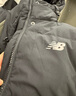 NEW BALANCE 長(cháng)款鴨絨羽絨服女款簡(jiǎn)約百搭戶(hù)外保暖外套AWJ43358 BK S  曬單實(shí)拍圖