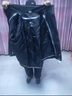 騎安雨衣雨褲套裝加棉加厚男女分體式防水防寒保暖冬季騎行電動(dòng)摩托車(chē) 藏青加棉款（雨衣+雨褲+收納袋） 3XL 曬單實(shí)拍圖