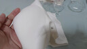 舒氧無痕內(nèi)衣女夏季薄款顯胸小胸罩冰絲睡眠無鋼圈運(yùn)動背心式文胸 【固定杯】白色-【深V舒適版】 M 【 75A 75B 75C】 曬單實(shí)拍圖