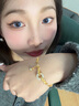 小米星銀手鏈女款小眾竹節平安扣和田玉手飾2025款生日情人節禮物送女友 《如竹》和田玉手鏈+精美禮盒 曬單實(shí)拍圖