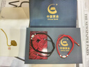 中國(guó)黃金 925銀轉(zhuǎn)運(yùn)珠情侶手鏈一對(duì)手繩生日七夕情人節(jié)禮物送女友 轉(zhuǎn)運(yùn)珠情侶手鏈-情侶款【玫瑰禮盒】*當(dāng)/次日達(dá) 曬單實(shí)拍圖