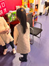 富羅迷女童加絨襪靴冬季兒童軟底防滑單靴時(shí)尚甜美公主靴 黑色 31  曬單實(shí)拍圖