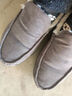 啄木鳥(niǎo)棕色皮毛一體豆豆鞋男冬季保暖無(wú)鞋帶逗逗潮流百搭青加絨棉鞋子 灰色 建議選擇大一碼 42 曬單實(shí)拍圖