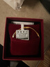 中國黃金（CHINA GOLD） 黃金手鐲足金莫比烏斯環(huán)素圈金鐲子生日七夕禮物送老婆女友愛(ài)人 56圈口約4.35g 曬單實(shí)拍圖