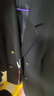 皮爾卡丹（pierre cardin）羽絨西裝外套女冬季新款白鴨絨羽絨服內(nèi)膽毛呢大衣女加厚西服女裝 黑色 【90白鴨絨填充】 M 105-120斤 曬單實(shí)拍圖