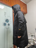 高梵風(fēng)殼4.0七分奢華戶(hù)外鵝絨服男女同款中長(cháng)款秋冬羽絨服 黑色 L 曬單實(shí)拍圖