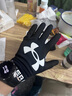 安德瑪（Under Armour）騎行手套男保暖健身運動(dòng)登山滑雪戶(hù)外防寒觸屏女跑步秋冬防風(fēng)手套 黑色可觸屏【加絨/防滑/保暖】 M(適合掌寬8.5-9.5cm) 曬單實(shí)拍圖