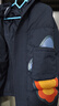 康博兒童羽絨服男童冬季寶寶小童中長款太空人紅色拜年服新年衣服外套 藏青色 130 曬單實(shí)拍圖
