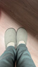 蕉內(nèi)棉棉305H男女同款毛圈撞色棉拖鞋透氣吸汗防滑家居踩屎感靜音秋冬 曬單實(shí)拍圖