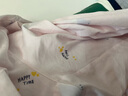 全棉時代月子服純棉春夏四季款孕婦睡衣產(chǎn)后哺乳睡衣孕產(chǎn)家居服三件套 粉底小熊家族【送哺乳背心】 L/165 曬單實拍圖