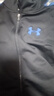 安德瑪（Under Armour）童裝春季長袖長褲兒童套裝男童休閑運動服兩件套大童服裝1363290 黑藍 130 曬單實拍圖