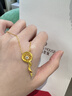 鉆石世家巳來運轉(zhuǎn)系列·琺瑯靈蛇項鏈 古法黃金點鉆工藝 蛇年限定 送女友 靈蛇幸運項鏈-金重約7.27g±0.2 曬單實拍圖