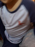 松山棉店【兒童軟軟衣套裝】保暖內衣A類(lèi)莫代爾家居服男童-藍色局印110 曬單實(shí)拍圖