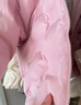 迷你巴拉【精靈帽】冬款兒童立體造型羽絨服寶寶厚款保暖外套 夢幻粉60304 120 曬單實(shí)拍圖