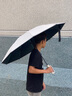 德國(guó)全自動(dòng)便攜雨傘高顏值加大加厚加固折疊晴雨兩用防風(fēng) 【反向環(huán)扣系列】100骨加固結(jié)實(shí)雙人黑膠傘-梧桐 曬單實(shí)拍圖