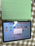 崇尚美2022款iPad10代蘋果air5保護(hù)套帶筆槽iPad9代10.2英寸iPad5代平板保護(hù)殼 透明筆槽【抹茶綠】送小熊貼紙 2021iPad9代(10.2英寸) 曬單實(shí)拍圖